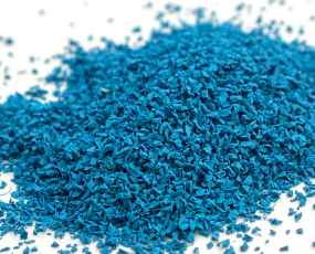 [40.55030] Granulés de gomme bleu