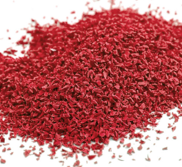 [40.45175] Granulés de gomme rouge