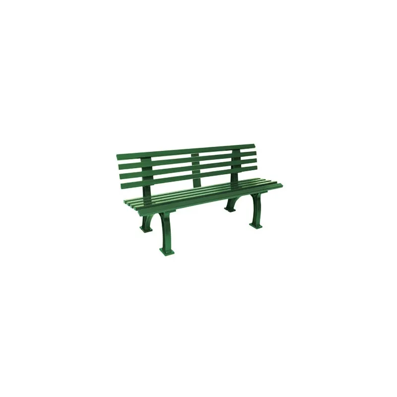 [131670] Bank 150 cm - FREIBURG (grün, Ohne Montage, nur Lieferung)
