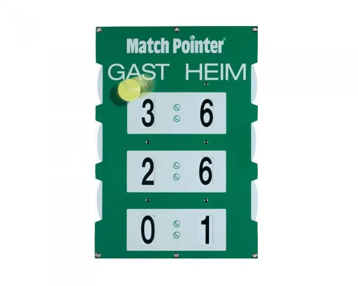 [132340] Spielstandsanzeiger Match Pointer L 56x80 cm (Little (35 x 50 cm / Zahl 6 cm))