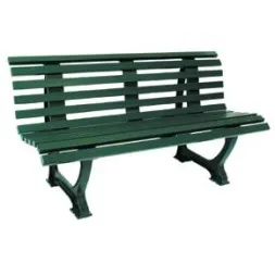 [131710] Bank 150 cm - HELGOLAND weiss (grün, Ohne Montage, nur Lieferung)